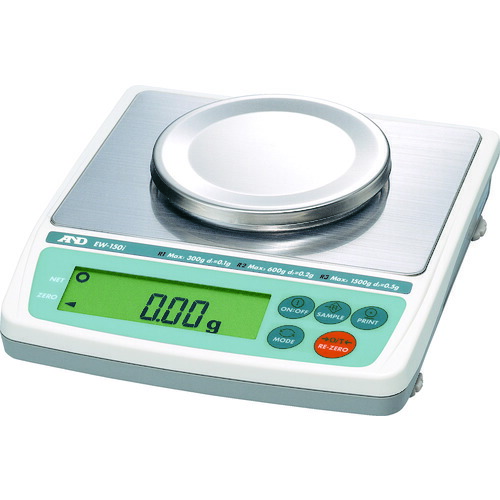 オレンジ色読みもの トラスコ中山 Ａ＆Ｄ 個人的陰電子天びんトリプル領域ひょう量１５０ｇ EW150I                        8503
