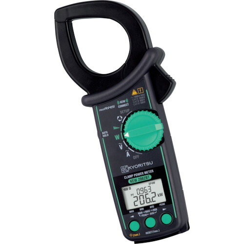 オレンジ色読みもの トラスコ中山 ＫＹＯＲＩＴＳＵ クランプパワーメータ（Ｂｌｕｅｔｏｏｔｈメール交換役立つこと積み上げる） KEW2062BT                     2466