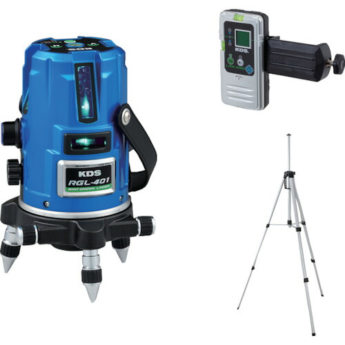 オレンジ色読みもの トラスコ中山 ＫＤＳ ペパーミント緑であることレーザ４０１受光器三脚架付 RGL401RSA                     8591