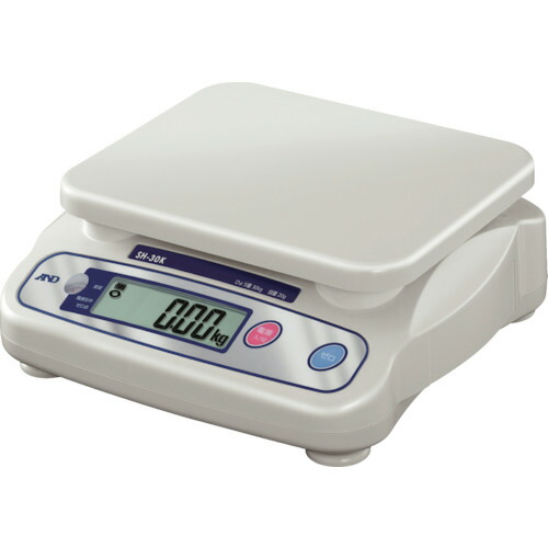 オレンジブック トラスコ中山 Ａ＆Ｄ　デジタルはかり　ワークスケール　ひょう量３０ｋｇ SH30K 8503｜CRECOTE　店