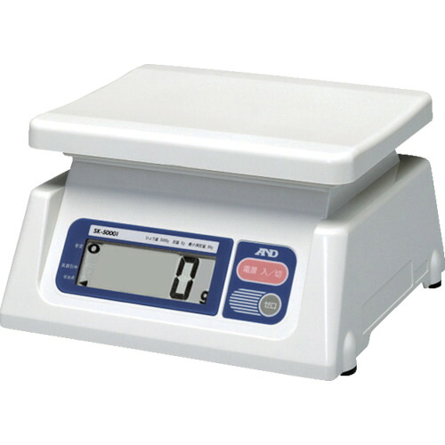 オレンジ色読みもの トラスコ中山 Ａ＆Ｄ 【売りわたす時届出已むを得ず】 デジタルはかり（検見付） ひょう量５ｋｇ SK5000I                       8503