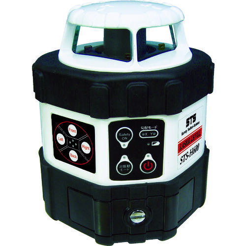 オレンジ色読みもの トラスコ中山 ＳＴＳ 回転させるレーザー気泡管水準器 ＳＴＳ－Ｈ６００（三脚架付） STSH600                       1316
