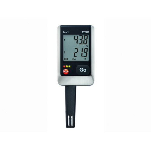 オレンジ色読みもの トラスコ中山 ＴＥＳＴＯ 温湿度資料ロガー ｔｅｓｔｏ １７５ Ｈ１ TESTO175H1                    4325