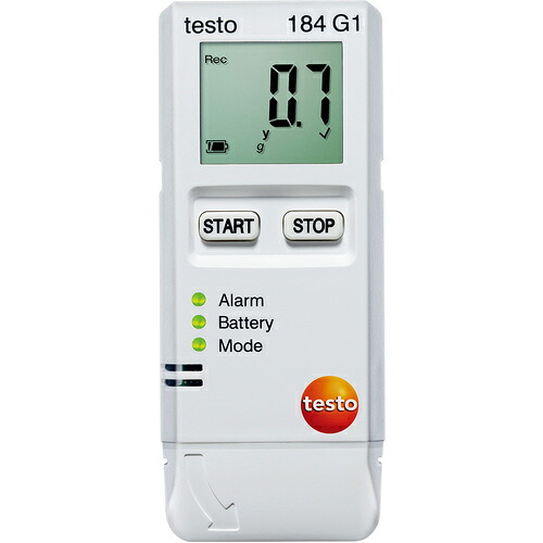 オレンジ色読みもの トラスコ中山 ＴＥＳＴＯ 温湿度・ぼうぜん自失度資料ロガー ｔｅｓｔｏ １８４ Ｇ１ TESTO184G1                    4325