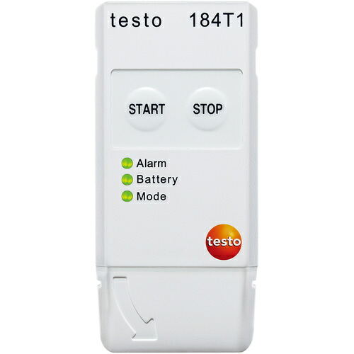 オレンジ色読みもの トラスコ中山 ＴＥＳＴＯ 気温資料ロガー ｔｅｓｔｏ １８４ Ｔ１（９０日） TESTO184T1                    4325