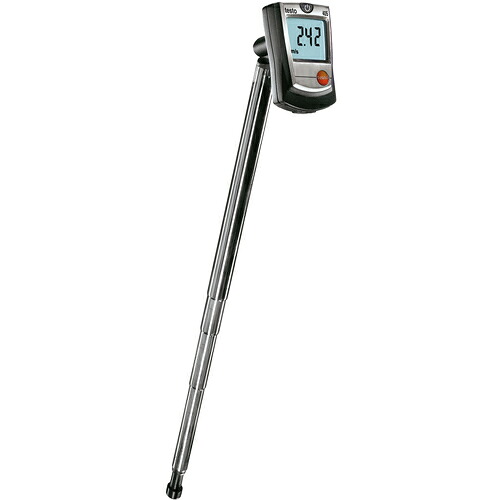 オレンジ色読みもの トラスコ中山 ＴＥＳＴＯ 熱線式風速計 ｔｅｓｔｏ ４０５－Ｖ１ 突っ支い棒続きもの TESTO405                      4325