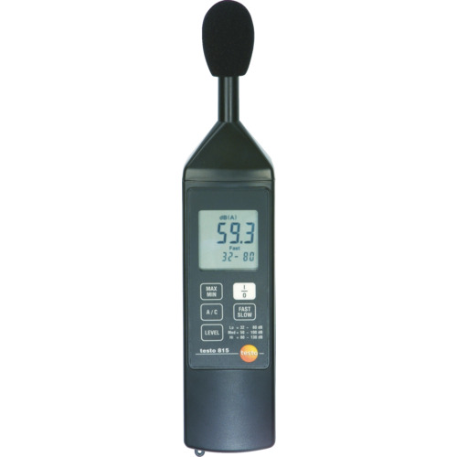 オレンジ色読みもの トラスコ中山 ＴＥＳＴＯ 騒々しい音計 ｔｅｓｔｏ ８１５ TESTO815                      4325