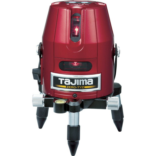 オレンジ色読みもの トラスコ中山 タジマ レーザ墨出器 皆無ＴＹＺ 受光器・三脚架書き割り ZEROTYZSET                    4019