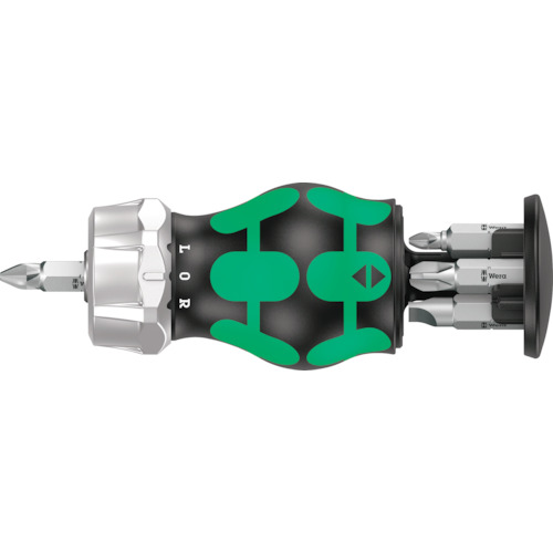 オレンジ色読みもの トラスコ中山 Ｗｅｒａ スタビ差替式ラチェットドライバー ＲＡ３ 008885                        1361