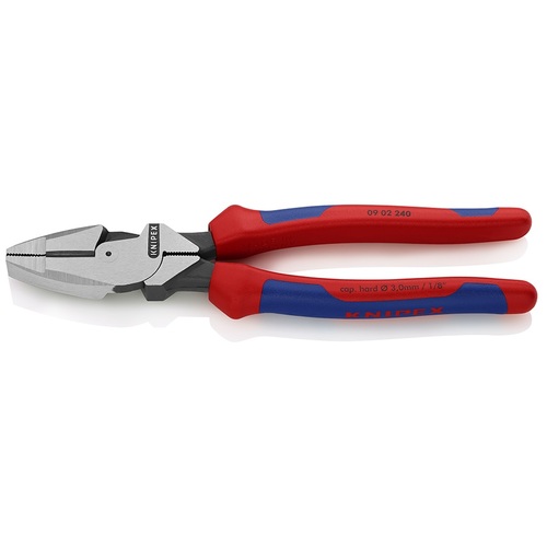 オレンジ色読みもの トラスコ中山 ＫＮＩＰＥＸ 配線工事用豪然たるプライヤー コンフォートハンドル 0902240                       2316