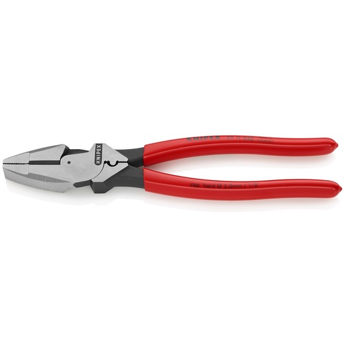 オレンジ色書き付け トラスコ中山 ＫＮＩＰＥＸ 配線工事用豪然たるプライヤー 圧着付き添い人 可塑性物質手持ち部分 0911240                       2316