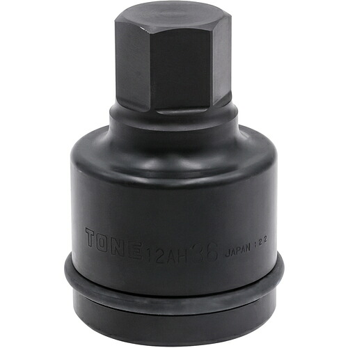 オレンジブック トラスコ中山 TONE インパクト用ヘキサゴンソケット 36mm 全長110mm 12AH36 8100|CRECOTE 店