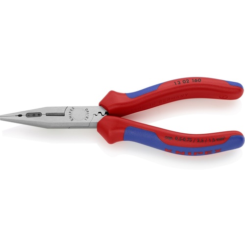 オレンジ色読みもの トラスコ中山 ＫＮＩＰＥＸ 明かり応用科学者用ラジオ受信機プライヤー コンフォートハンドル １６０粍 1302160                       2316