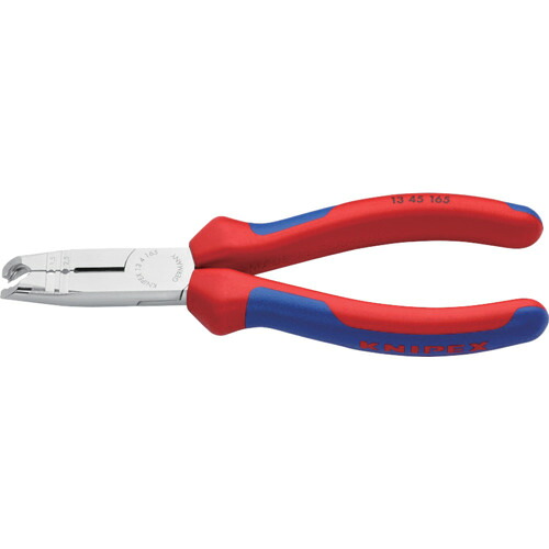 オレンジ色読みもの トラスコ中山 ＫＮＩＰＥＸ ニッパー付き添い人針金ストリッパ １６５粍 1345165                       2316
