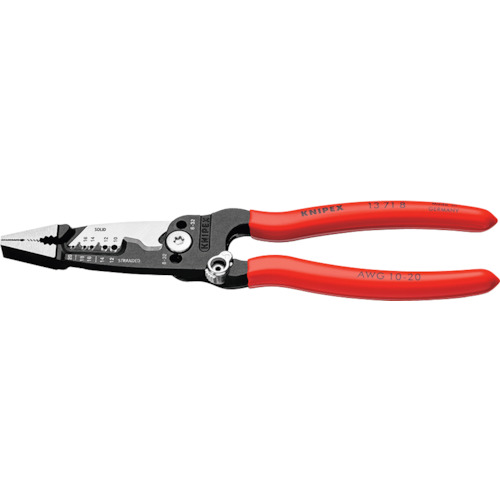オレンジ色読みもの トラスコ中山 ＫＮＩＰＥＸ 多役立つことプライヤー（コンフォートグリップ） 13718                         2316