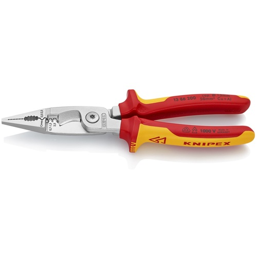オレンジ色読みもの トラスコ中山 ＫＮＩＰＥＸ 縁切りエレクトロプライヤー 1386200                       2316