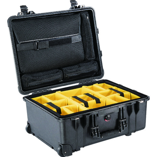 オレンジ色読みもの トラスコ中山 ＰＥＬＩＣＡＮ ミディアムケース １５６０ＳＣ ５６０×４５５×２６５ 1560SCBK                      6309
