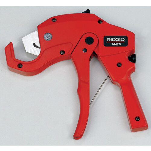 オレンジ色読みもの トラスコ中山 ＲＩＤＧＩＤ プラスチックパイプカッター １４４２Ｎ 20191                         8681