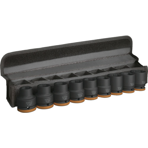 オレンジブック トラスコ中山 ボッシュ　インパクトレンチ用ソケット　３／４インチ９ｐｃｓセット 2608003041 6250｜CRECOTE　店