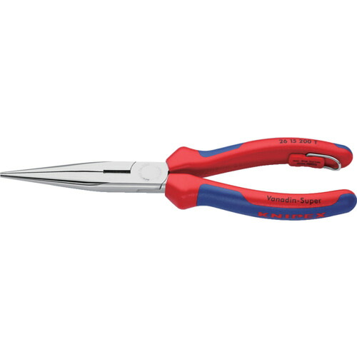 オレンジ色読みもの トラスコ中山 ＫＮＩＰＥＸ ロングラジオペンチ 落っこちる押しとどめる Crメッキ 2615200TBK                    2316