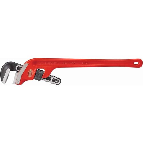 オレンジブック トラスコ中山 ＲＩＤＧＩＤ　Ｅ&minus;２４　エンドパイプレンチ 31080 8681｜CRECOTE　店