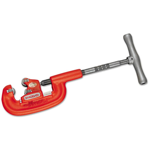 オレンジ色読みもの トラスコ中山 ＲＩＤＧＩＤ 豪然たる型配管切り手 ２－Ａ ３枚刃 32825                         8681