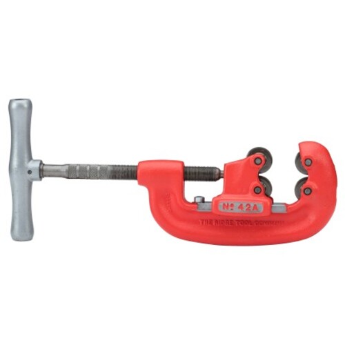 オレンジ色読みもの トラスコ中山 ＲＩＤＧＩＤ 豪然たる型４枚刃煙管切断機 ４２－Ａ 32870                         8681