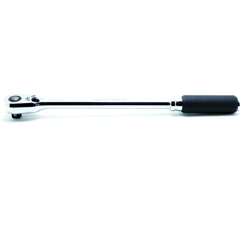 オレンジ色読みもの トラスコ中山 Ｋｏ－ｋｅｎ Ｚ－ＥＡＬ ３／８”（９．５粍）ＳＱ． うしろ押し名取り草式ラチェットハンドル（ロング） 全長２８０粍 3725ZB280                     2195