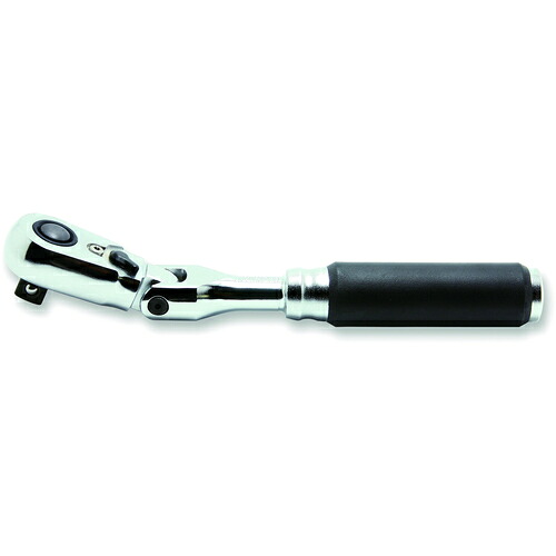 オレンジ色読みもの トラスコ中山 Ｋｏ－ｋｅｎ Ｚ－ＥＡＬ ３／８”（９．５粍）ＳＱ． うしろ押し名取り草式首商い口ラチェットハンドル 全長１７８粍 3726ZB                        2195