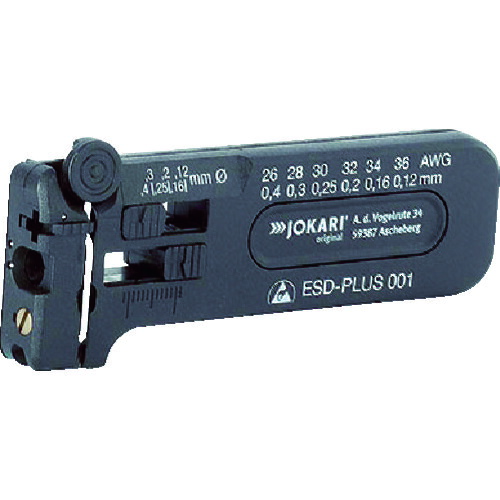 オレンジ色読みもの トラスコ中山 ＪＯＫＡＲＩ 針金ストリッパ ＥＳＤ－Ｐｌｕｓ ００１ 40027                         8804