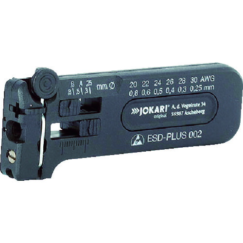 オレンジ色読みもの トラスコ中山 ＪＯＫＡＲＩ 針金ストリッパ ＥＳＤ－Ｐｌｕｓ ００２ 40028                         8804