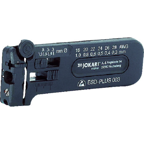 オレンジ色読みもの トラスコ中山 ＪＯＫＡＲＩ 針金ストリッパ ＥＳＤ－Ｐｌｕｓ ００３ 40029                         8804