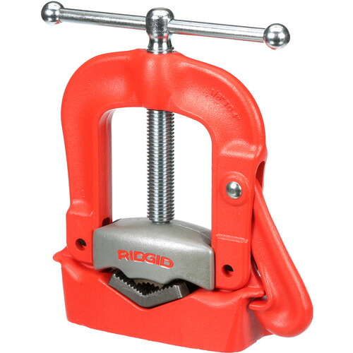 オレンジ色読みもの トラスコ中山 ＲＩＤＧＩＤ ベンチヨークバイス ２５Ａ 40100                         8681