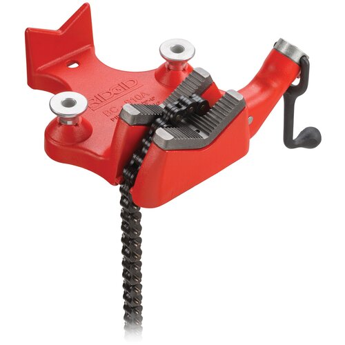 オレンジ色読みもの トラスコ中山 ＲＩＤＧＩＤ ＢＣ－８１０ 長椅子 チェーンバイス 40215                         8681