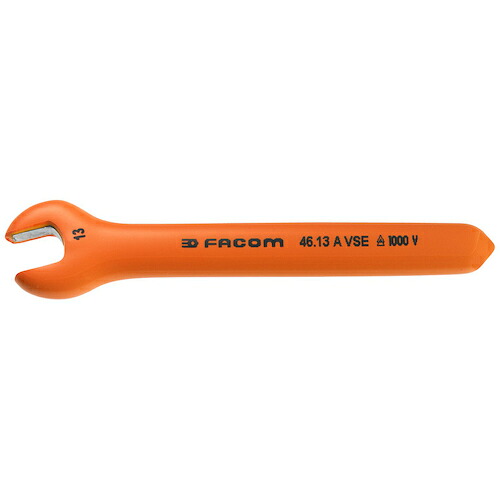 オレンジ色読みもの トラスコ中山 ＦＡＣＯＭ 不成立物の具 シングルスパナレンチ １４粍 46.14AVSE                     6203