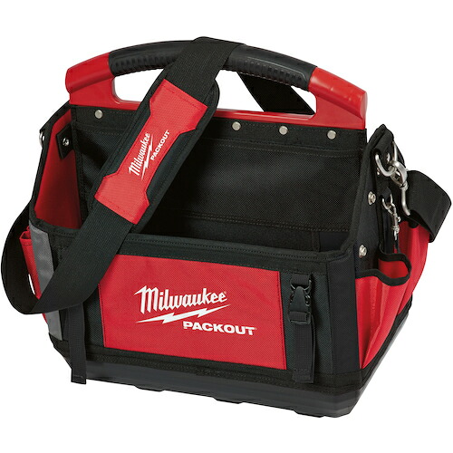オレンジ色読みもの トラスコ中山 ｍｉｌｗａｕｋｅｅ ＰＡＣＫＯＵＴ １５inトートバッグ 48228315N                     7317