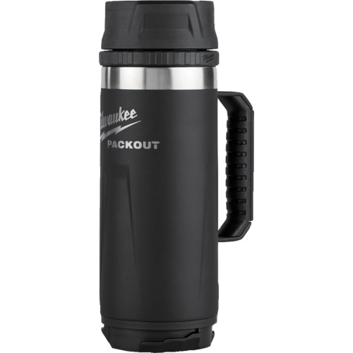 オレンジ色読みもの トラスコ中山 ｍｉｌｗａｕｋｅｅ ＰＡＣＫＯＵＴ 無意味さマグカップ 黒いこと（Ｓ・５３０ｍＬ） 48228394B                     7317