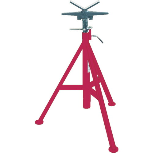 オレンジ色読みもの トラスコ中山 ＲＩＤＧＩＤ ＶＪ－９９ Ｖヘッドパイプスタンド 56662                         8681