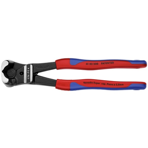 オレンジ色読みもの トラスコ中山 ＫＮＩＰＥＸ ボルトエンドカッティングニッパー コンフォートハンドル 6102200                       2316