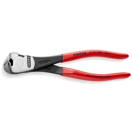 オレンジ色読みもの トラスコ中山 ＫＮＩＰＥＸ 豪然たる型エンドカッティングニッパー ２００粍 6701200                       2316