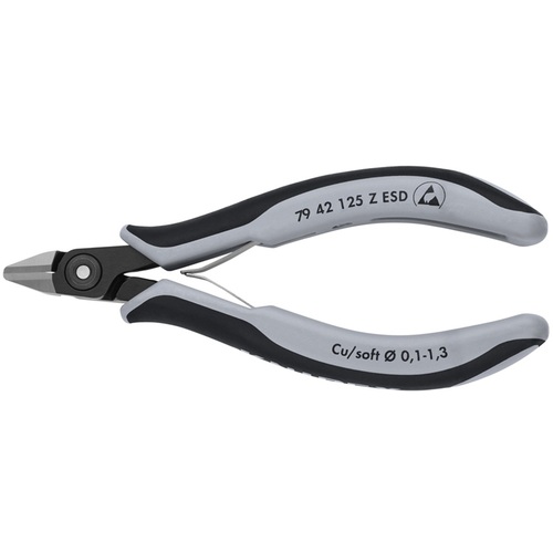オレンジ色読みもの トラスコ中山 ＫＮＩＰＥＸ ＥＳＤ委しいエレクトロニッパー １２５粍 7942125ZESD                   2316