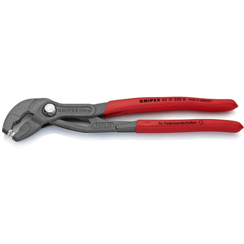 オレンジ色読みもの トラスコ中山 ＫＮＩＰＥＸ スプリングホースクリッププライヤー ２５０粍 8551250A                      2316
