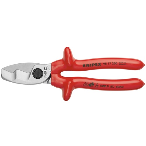 オレンジ色読みもの トラスコ中山 ＫＮＩＰＥＸ 不成立有線テレビ切り手 １０００Ｖ不成立ディップコートハンドル ２００粍 9517200                       2316