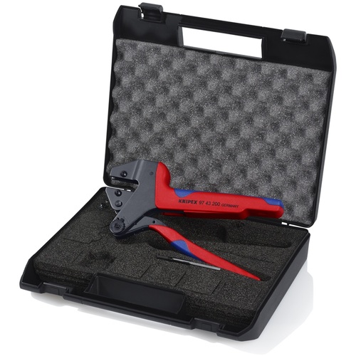オレンジブック トラスコ中山 KNIPEX 9743−200 クリンピングシステムプライヤー 本体+ケース 9743200 2316|CRECOTE 店