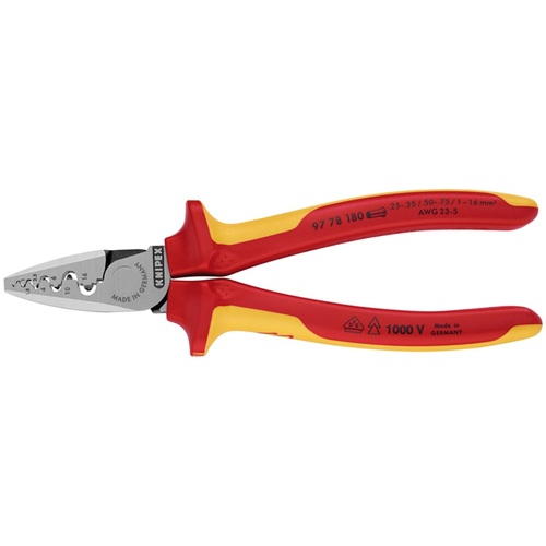 オレンジ色読みもの トラスコ中山 ＫＮＩＰＥＸ 挙げ句の果て捩り用縁切り圧着プライヤー １０００Ｖ縁切り手持ち部分 9778180                       2316