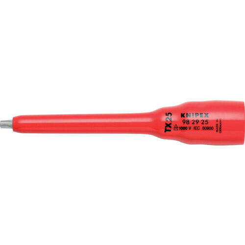 オレンジ色読みもの トラスコ中山 ＫＮＩＰＥＸ １０００Ｖ不成立ソケットＴ×２５ 982925                        2316