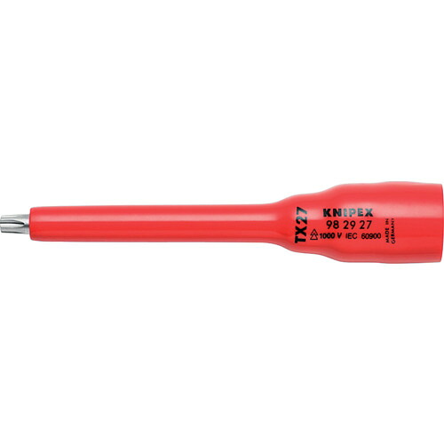 オレンジ色読みもの トラスコ中山 ＫＮＩＰＥＸ １０００Ｖ不成立ソケットＴ×２７ 982927                        2316