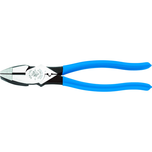 オレンジ色読みもの トラスコ中山 ＫＬＥＩＮ 圧着プライヤー 偏芯印字機 ２５０粍 D20009NECR                    2515