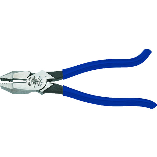 オレンジ色読みもの トラスコ中山 ＫＬＥＩＮ ペンチ 鉄筋工事用 ２４０粍 偏芯ひな形 D2139ST                       2515