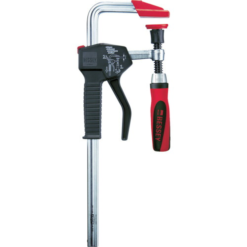オレンジ色読みもの トラスコ中山 ＢＥＳＳＥＹ ワンハンドクランプ ＥＨＺ型 開き３００粍 EHZ302K                       6079